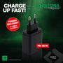 PATONA Premium PD36W Adapter black 5V/3A 9V/2A 12V/1.5A 1xUSB-C 1xUSB-A PD3.0 QC3.0, PATONA 2638 4055655234559