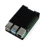 justPi case Raspberry Pi 4B aluminum case - black - LT-4B03 LON-15107 5903351242769