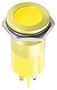 LED INDICATOR, PANEL, 22MM, YELLOW, 24V Q22F1AYXXSY24AE