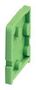 END COVER, PCB TB, 2.5MM, GREEN 1700011