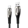 USB Cable for Lightning Joyroom Sharp S-M411 2.4A, 3m (Black), Joyroom S-M411 Lightning 3m