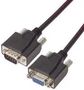 COMPUTER CABLE, DSUB 9P PLUG-SKT, 3.05M CSMNB9MF-10