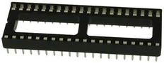 CONN, DIP SOCKET, 40POS, 2.54MM DILB40P-223TLF