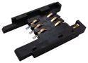 MEMORY SOCKET, SIM, 6POS, PUSH-PULL 7111S1615A01LF