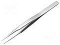 Tweezers; 120mm; SMD; Kind of blade: straight IDEAL-TEK IDL-SM110.SA