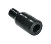 HEAT-SHRINK BOOT, STRAIGHT, 12MM, BLK 410-09001