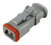 HOUSING, PLUG, 2POS, 5.46MM DT06-2S-E008