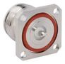 RF COAXIAL, 4.3/10, JACK, 50 OHM, FLANGE 431-129J-52S