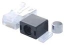 CONNECTOR, SHLD RJ45, PLUG, 8P8C, IDC 940-SP-360808-A161