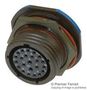 CIRCULAR CONNECTOR, RCPT, 15-18, JAM NUT D38999/24KD18PN