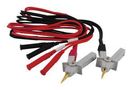 KELVIN CLIP TEST LEADS SET, BLACK/RED 380465