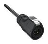 CABLE ASSY, 4P CIR PLUG-FREE END, 3M MRDBM04CAPC00