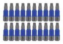 1/4" IMPACT BITS, TORX T25, 20PCS 70060