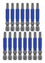 1/4" IMPACT BITS, SQUARE #2, 15PCS 70265