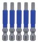 IMPACT BIT, T25, 1/4" DR, 2" LG, 5PK 70277