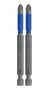 IMPACT BIT, PH2, 1/4" DR, 3.5" LG, 2PK 70302