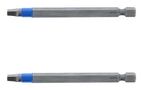IMPACT BIT, SQ2, 1/4" DR, 3.5" LG, 2PK 70325