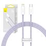 USB-C cable for Lightning Baseus Dynamic 2 Series, 20W, 1m (purple), Baseus CALD040205