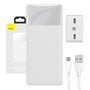 Powerbank Baseus Bipow 30000mAh, 15W (white), Baseus PPBD050202