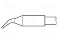 Tip; bent conical; 0.6mm; longlife; for soldering station JBC TOOLS JBC-C250401