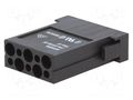 Connector: HDC; module; female; 400V; PIN: 10; w/o contacts AMPHENOL C146-B10001E8