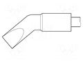 Tip; bent chisel; 8.9x1.7mm; longlife JBC TOOLS JBC-C470018