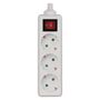 Power Strip without cable 3 sockets + Switch SCHUKO, EMOS P1320 8595025324849