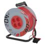 PVC Extension Cord Reel– 4 sockets, 40m, 2,5mm2 SCHUKO, EMOS P09240M 8595025350442