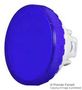 ROUND LENS W/ BEZEL, BLUE, PLASTIC 84-7111.600