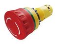 EMERGENCY STOP SW, SPST-NO, 30V, SCREW MCC2E-BVE10R