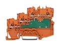 TERMINAL BLOCK, DIN RAIL, 8POS, 16AWG 2000-5372