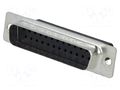 Connector: D-Sub; PIN: 25; plug; male; for cable; Type: w/o contacts ADAM TECH DB25-PR