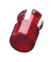 LENS, 5MM LED, PC, RED CLF280RTP