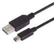 USB CABLE, TYPE A-MINI-USB PLUG, 300MM CSMUAZMB5-03M