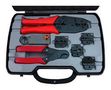 CRIMP & STRIP KIT W/ HEX DIE, COAX CABLE HT330K