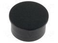 Cap; thermoplastic; push-in; black CLIFF K85-BLK