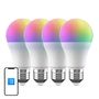 Smart BLU LED RGB Broadlink LB4E27 bulb (4-pack), BroadLink LB4E27-4PC