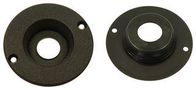 RECESS PLATE, 6.35MM JACK SOCKET, BLACK CL1396