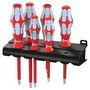 SCREWDRIVER SET, SLOTTED/POZIDRIVE, 6PC 05022745001