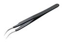 ESD TWEEZER, CURVED/POINTED, 120MM DT000011