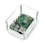 Case for Raspberry Pi 4B/3B+/3B/2B open transparent RHF-05409 5904422301408