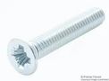 POZI CSK HEAD MACHINE SCREW, STEEL, M3 M3.520KRSTMCZ100-