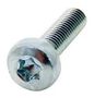 PAN HEAD TORX SCREW, STEEL, M3, PK100 M3/12/PTSTMCZ100