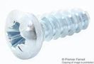 PAN HEAD POZIDRIV SCREW, STEEL, N8-16 N8 0.500 PRST60 Z100