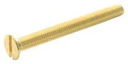 FLAT/CSK HEAD SLOTTED SCREW, STEEL, M3 M330KSBRMCS100-