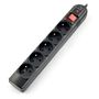 Power strip with protection Tracer PowerGuard black - 5 sockets - 1.8m KAB-05311 5907512833605