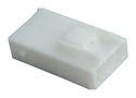 RCPT HOUSING, 3POS, NYLON, NATURAL 179464-1