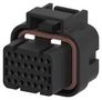 PLUG HOUSING, 26POS, GF PBT, BLACK 3-1437290-8