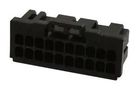 RCPT HOUSING, 20POS, GF POLYESTER, BLACK 1-1827864-0