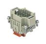 HEAVY DUTY INSERT, PLUG, 9POS, 26-14AWG CDSHM09